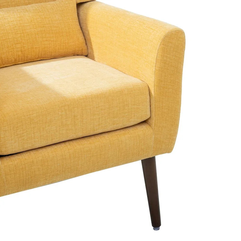 Upholstered Accent Chair with Armrests