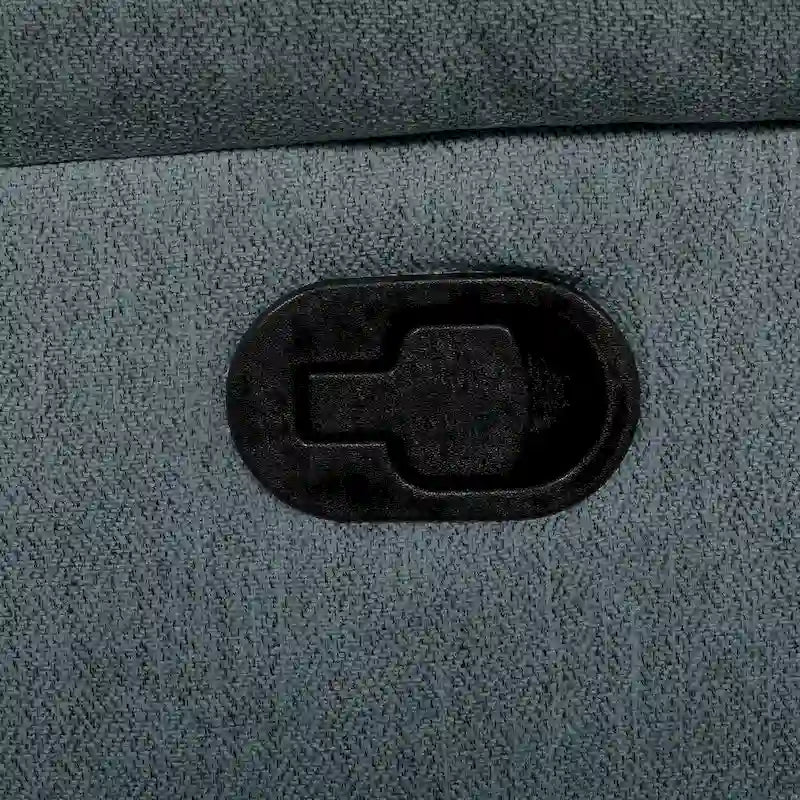 Manual Reclining Loveseat with Fabric Upholstery