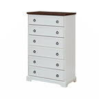 6-Drawer Dresser with Tall Chest of Drawers