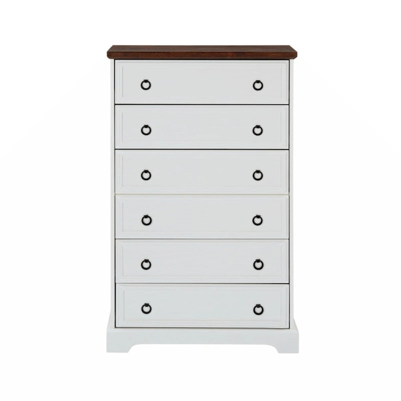 6-Drawer Dresser with Tall Chest of Drawers