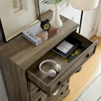 6-Drawer Dresser with Tall Chest of Drawers