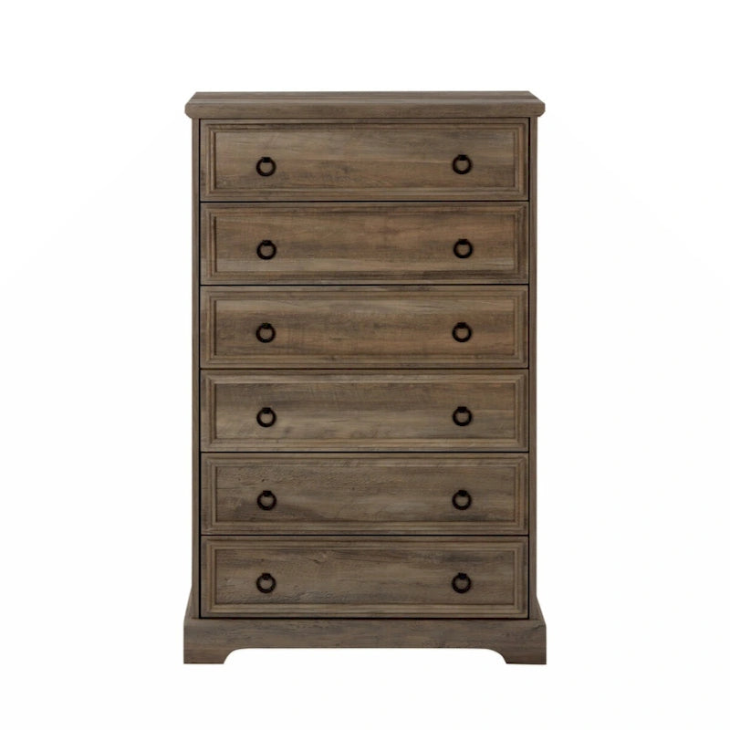 6-Drawer Dresser with Tall Chest of Drawers