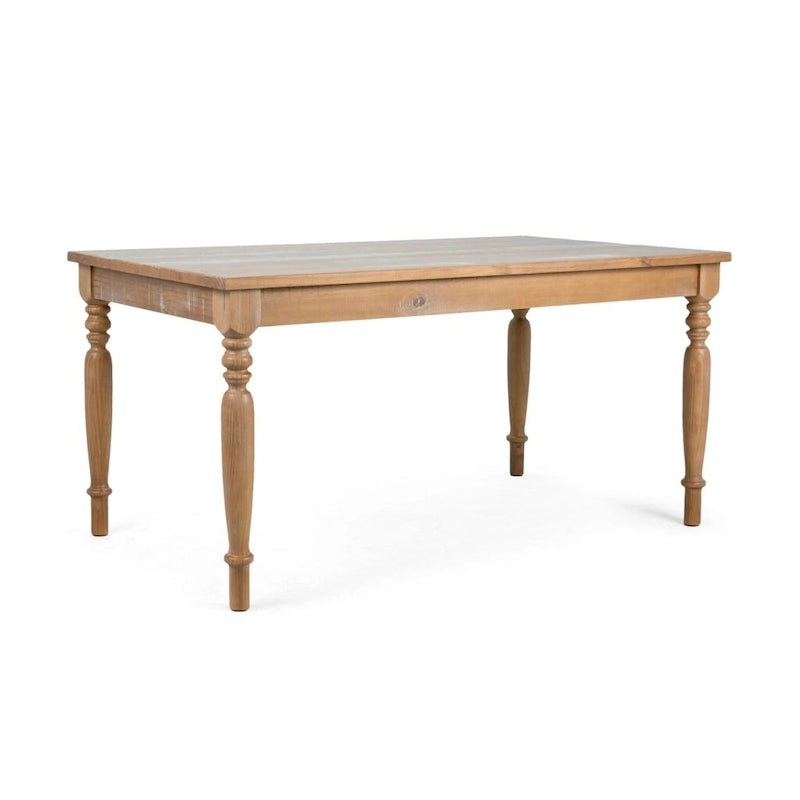 Solid Wood Farmhouse Dining Table