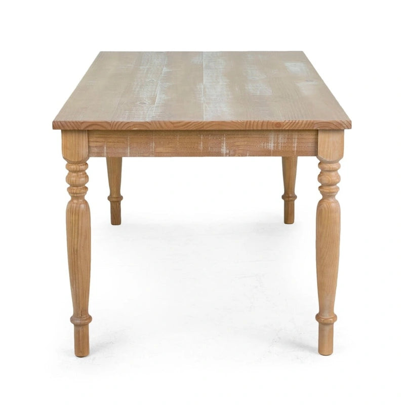 Solid Wood Farmhouse Dining Table