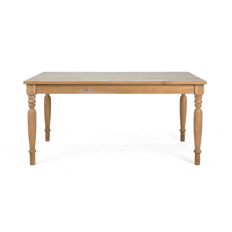 Solid Wood Farmhouse Dining Table