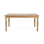 Solid Wood Farmhouse Dining Table