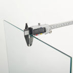 5-Shelf Double Door Glass Display Cabinet