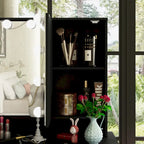 9-Drawer Vanity Table with LED Mirror and 3 Adjustable Mirrors